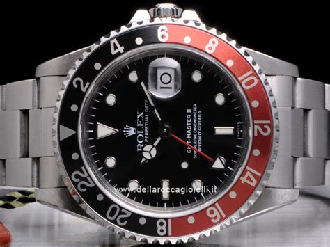 rolex ghiera rosso nera|rolex gmt master ii.